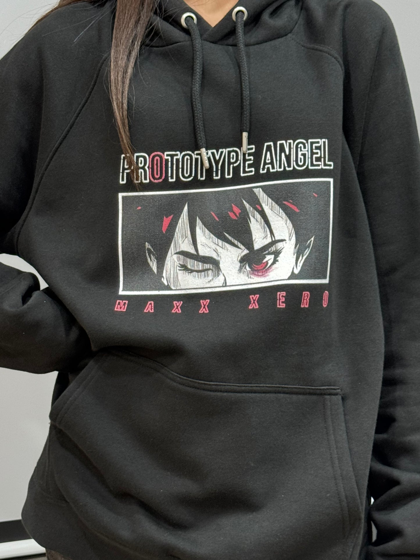 Prototype Angel TYPE-05 Black Hoodie